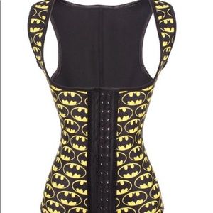 Batman Latex Waist Trainer 9 Steel Boned